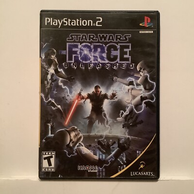 Star Wars: The Force Unleashed PlayStation 2 complete Manual Untested