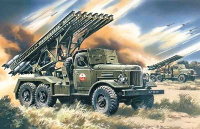 ICM 72571 - 1:72 Russischer Raketenwerfer BM-13-16 Katiusha - Neu