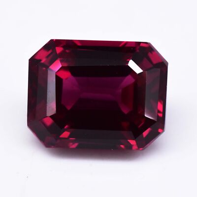 13.40 Cts Natural Blood Red Mozambique Ruby Radiant Cut Certified AAA+ Gemstone