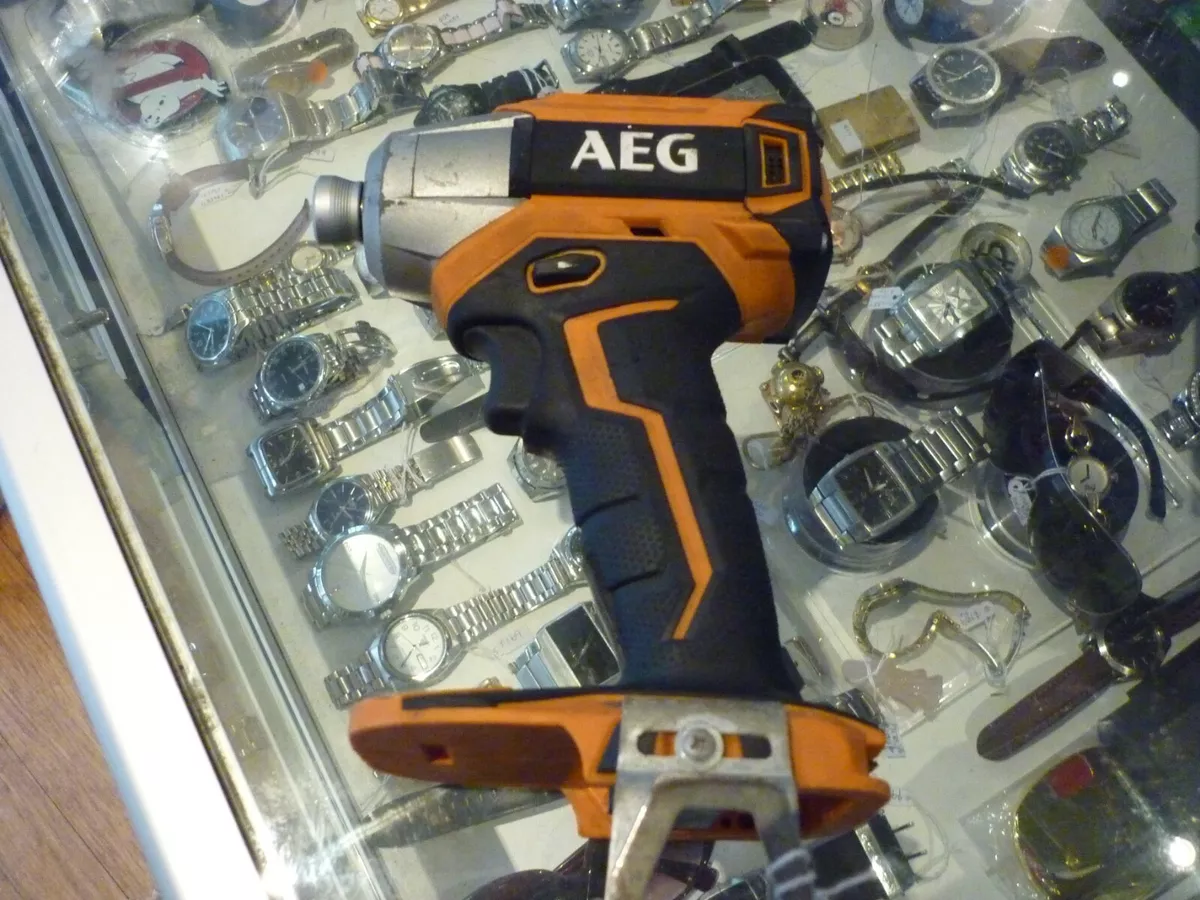 AEG BSS18BLC 18V 1 4 HEX BRUSHLESS IMPACT DRIVER SKIN ONLY