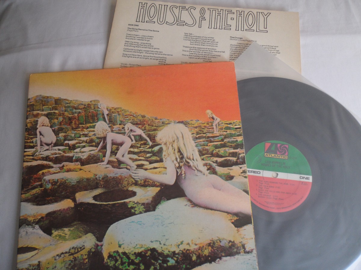 LED ZEPPELIN Original 1973 Houses of Holy LP **LUDWIG MASTER** SD