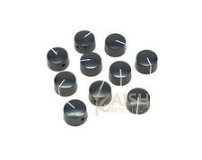 10pcs Black Vintage Style Barrel Guitar Amplifier Knobs fits Fender AMP