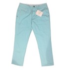 Ojai Cropped Beach Pants Women’s Size 4 Khaki Sky Blue NWT Lightweight — photo 2