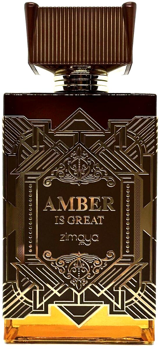 香水(ユニセックス) Zimaya AMBER IS GREAT Extrait de Parfum AMBER IS GREAT By ZIMAYA EXTRAIT DE PARFUM SPRAY UNISEX 3.4 Oz