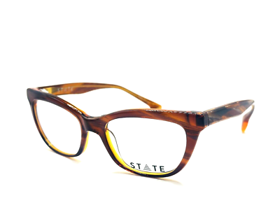 NEW AUTHENTIC STATE OPTICAL CO HALSTED Saffron Women  display picture 3