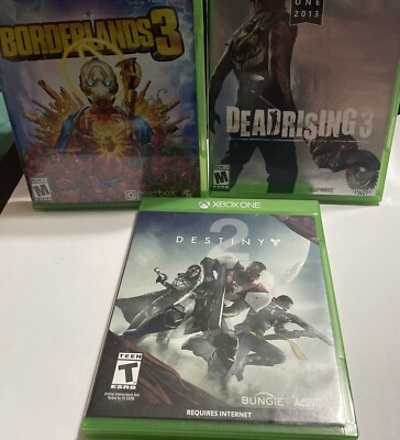 You Get All 3 Dead Rising 3, DESTINY 2, Borderlands 3 - Xbox one