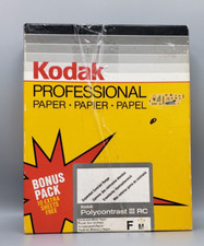 Kodak Professional Polycontrast III RC- 8x10 Black  White Paper