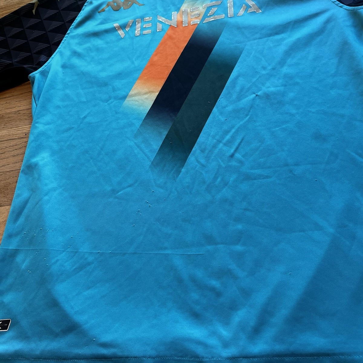 Venezia FC 2021/2022 Kappa Third Jersey XL Blue Gara YGI F3
