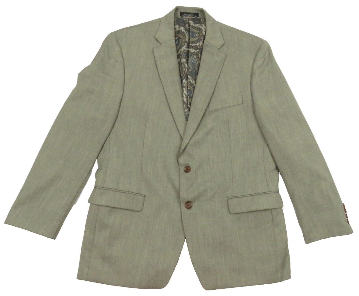Lauren Ralph Lauren 2 Button Blazer Sport Coat Jacket 44R | eBay