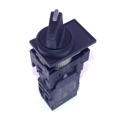 Siemens 3SU1 SIRIUS ACT 22mm 2NO+2NC Contacts 2-Position Selector Switch