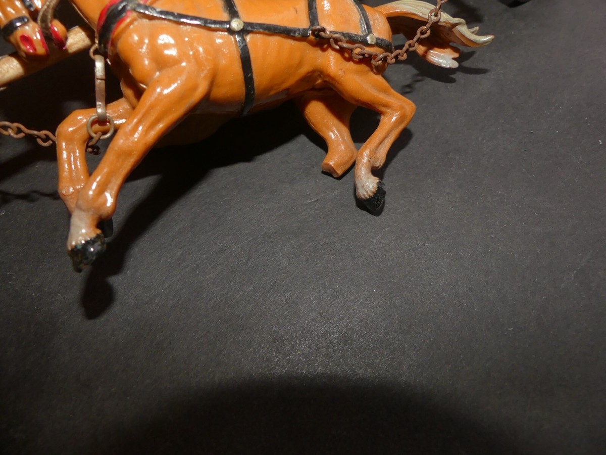 Figurine Elastolin - Cavalier Romain à Cheval - Ancien Jouet - Occasion