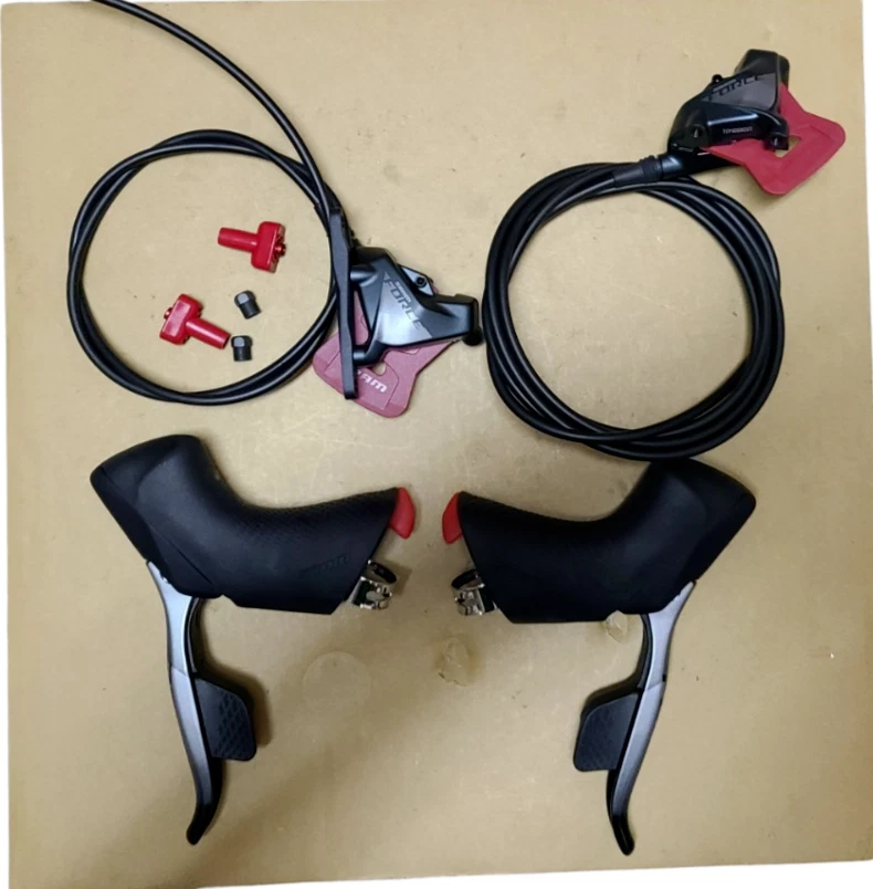 SRAM Force eTap AXS HRD Shift Brake Lever & Hydraulic Disc Caliper Pair 12 speed - image 3 of 4