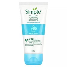 Image of Simple Water Boost Hydrating Gel Creme 50gm for 100 HR Hydration for Dry Skin