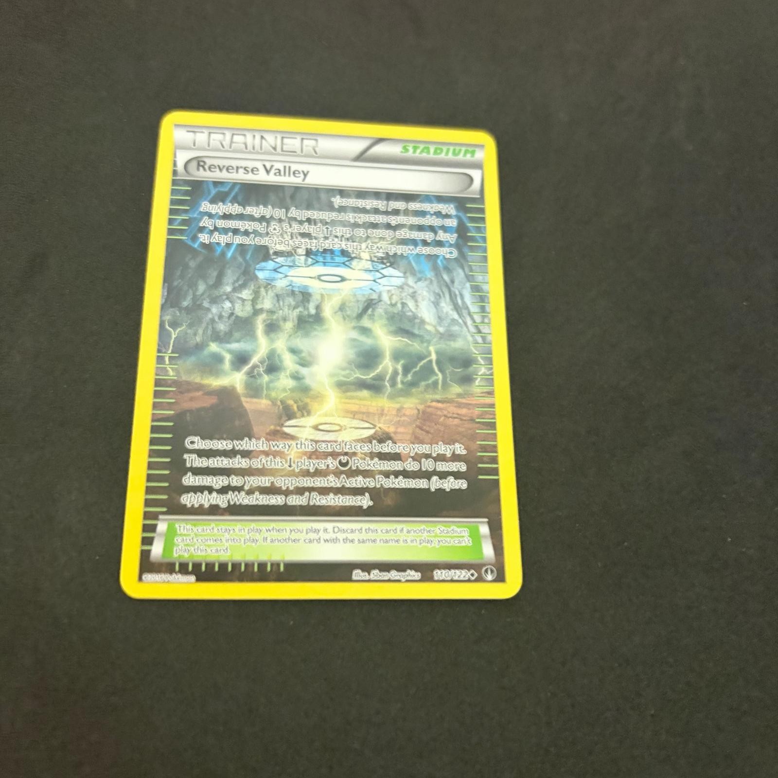 Reverse Valley 110/122 Uncommon BREAKpoint Pokemon Moderately Played