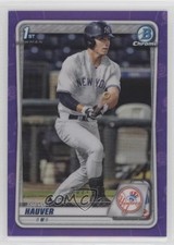 2020 Bowman Draft Chrome Purple Refractor 202/250 Trevor Hauver #BD-113 1sr