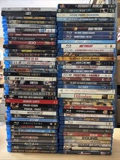 Lot of 75 Assorted Blu-Ray Movies Action Thriller Comedy Drama Lot 10