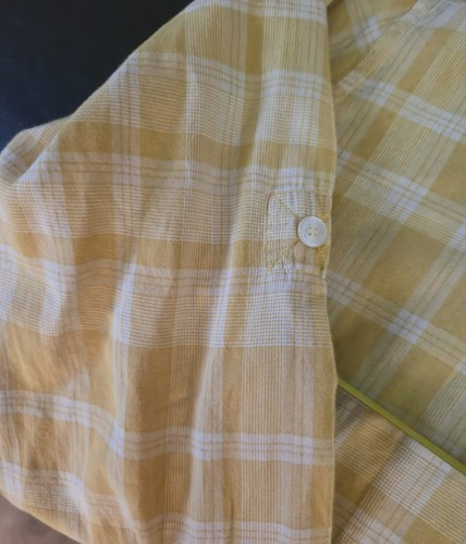  CAMICIA BURBERRY BRIT UOMO NOVA CHECK MANICA LUNGA COTONE taglia M prezzo di listino $395 - Foto 6 di 12