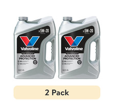 (2 pack) Valvoline Advanced Protection Full Synthetic 5W-20 Motor Oil, 5 Quart 36.68 per gallon