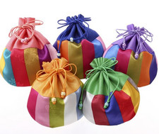 Korean Bokjumeoni Lucky Bag   Hanbok Accessory, Cultural Souvenir