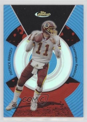 2005 Topps Finest Blue Refractor 96/299 Patrick Ramsey #111 1b53