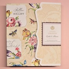 Anna Griffin QUOTES  FLOWERS Stickers AG772 - 120 Stickers - NEW - Retired HTF 