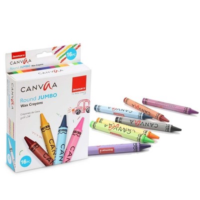 Wax Crayons Set 16 Colors Non Toxic Kids Coloring Drawing Art Supplies Canvaa