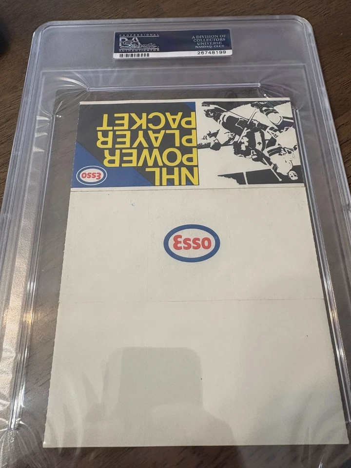 1970 Esso Power Players W/TAB PSA 8 Dave Keon Garry Unger Garnet Bailey - Image 2 of 2