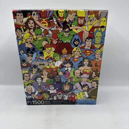 DC Comics Retro Universe Aquarius Super Hero Villains Jigsaw Puzzle (1500-Piece)
