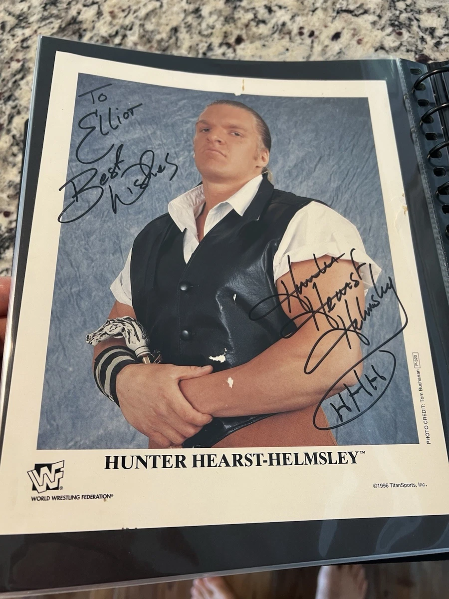 triple h signed products for sale | eBay