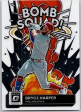 2022 Panini Donruss Optic - Bryce Harper - Bomb Squad #BS-9 Phillies