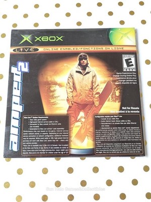 NEW Top Spin & Amped 2 Not For Resale (Microsoft Xbox) Live Demo Disc Sealed