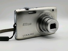 Nikon Coolpix S3100 14 Megapixel Digital Camera WORKS w/Charging Cable  READ 