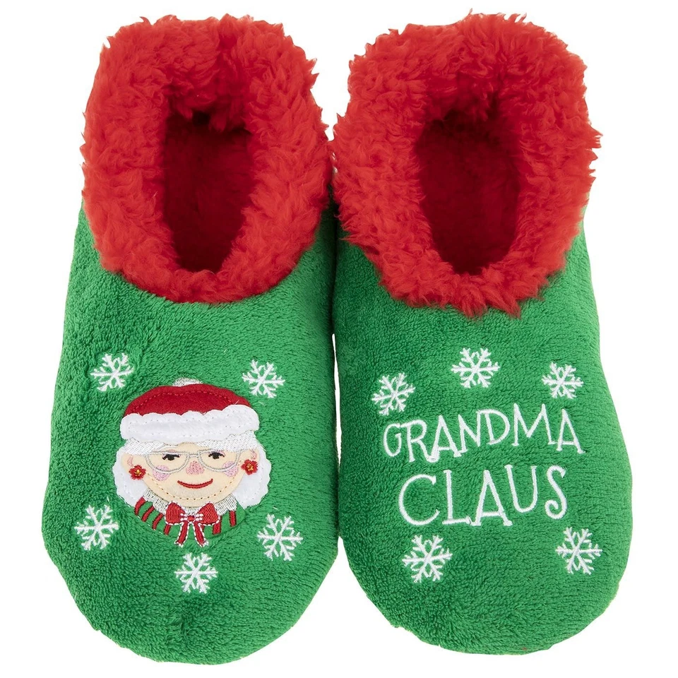Snoozies Weihnachten Sherpa Fleece Slipper Pairables - Herren, Damen & Kinder