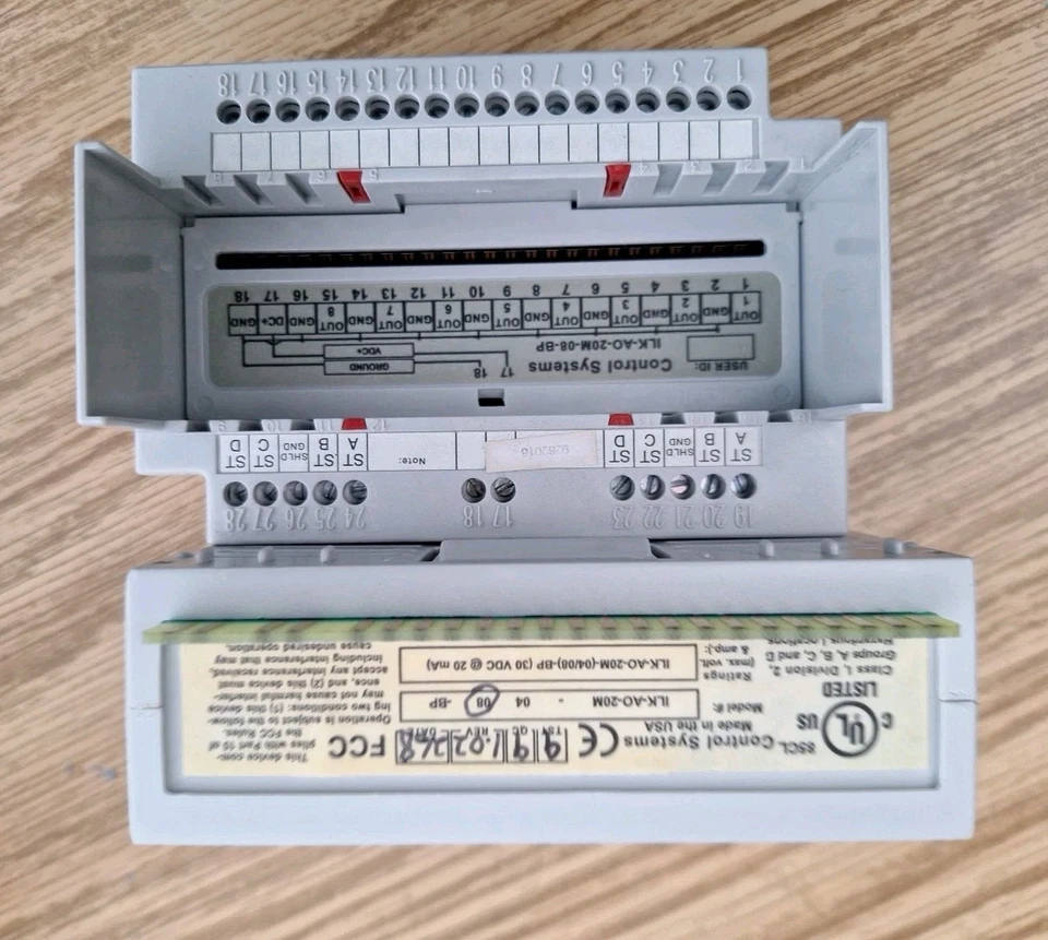 CONTROL SYSTEMS INTRALINK ILK-AO-20W-08-BP (TESTED) - Image 4 of 4