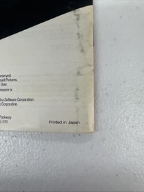 Mission: Impossible NES Manual Only