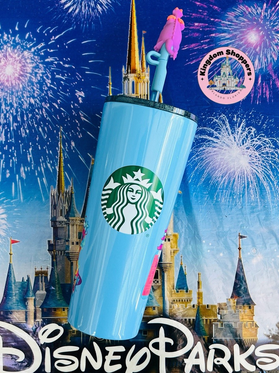 2026 Disney Parks Starbucks Epcot Mickey Remy Figment Straw Topper