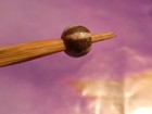 ANCIENT PYU LINE DECORATED 6 STRIPED AGATE BEAD RARE ROUND BEAD 5.3 MM — photo 4