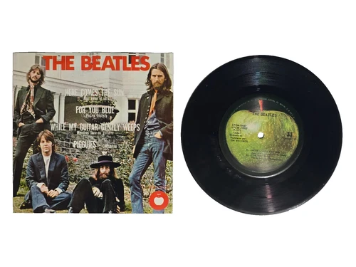 The Beatles Here comes the sun  EP 7" Mexico Press 1979 rare picture sleeve NM