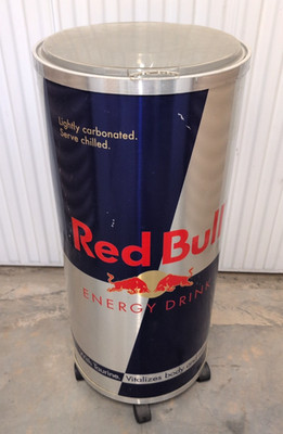 Red Bull Energy Drink Can Display Ice Chest Cooler