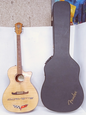 Fender FA-345CE Acoustic Electric Guitar Custom Corvette | eBay
