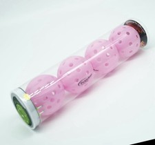 PickleStar LED Light Up Pickleballs - Indoor Outdoor - USAPA Std - Pink 4 Pack