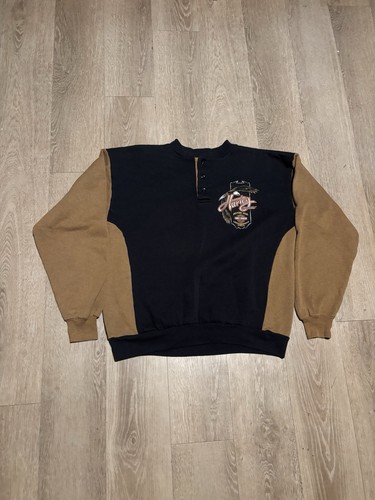 Harley-Davidson, VTG 90s Harley Davidson sweatshirt size L two tone