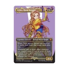 Celes, Rune Knight [Borderless Surge Foil] #209 Prices | Magic