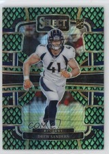 2023 Panini Select Concourse Dragon Scale Prizm 46/70 Drew Sanders #30 0u2j