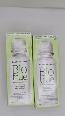 2 Pack Bausch Lomb Biotrue Multi-Purpose Solution 2 fl oz Ea Exp 08/26