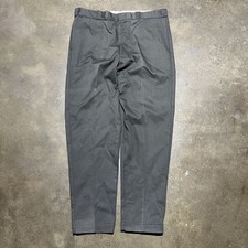 NOS Vintage 60s Sears Green Workwear Perma Prest Pants 38x32 1960s True Vintage