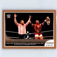 2016 Topps WWE Road to Wrestlemania Ryback #40 Bronze Border