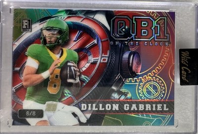 Dillon Gabriel-QB-RC-Browns•2025 Wild Card QB1 On the Clock•QB1-Rainbow 8/8