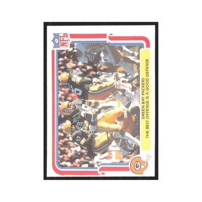 1980 Fleer The Best Offense Packers #20
