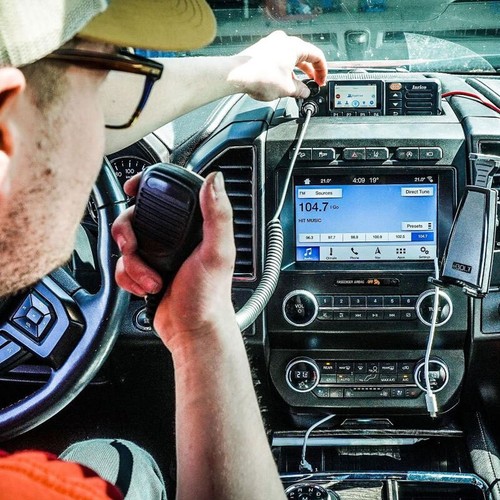 Inrico TM-7 Plus 4G LTE Samochodowe radio mobilne Sieć Amatorskie Walkie Talkie Android - Zdjęcie 4 z 21